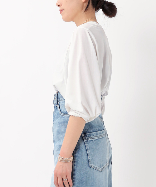 AP STUDIO tシャツ Tシャツ 追加 ワイドスリーブTシャツ レディース