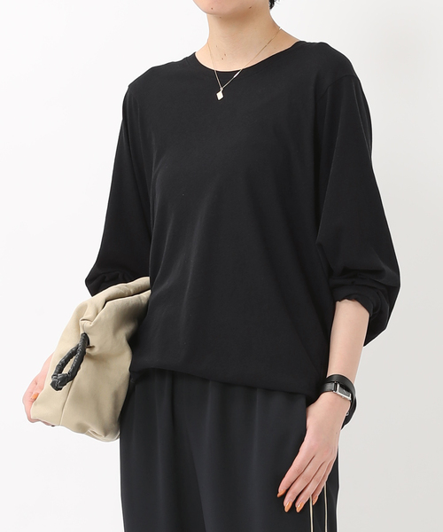 AP STUDIO tシャツ Tシャツ 追加 ワイドスリーブTシャツ レディース