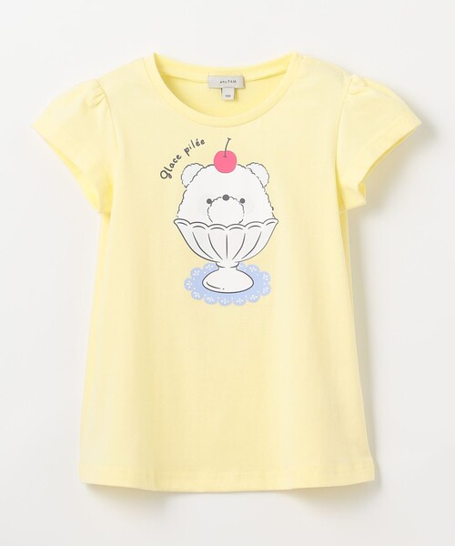 any FAM tシャツ 「水で色が変わる」接触冷感 しろくま ミラクル
