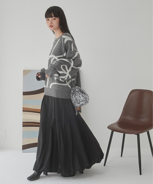 ANGIE スカート タフタ バルーン スカート : ZOZOTOWN Yahoo!店 - 通販