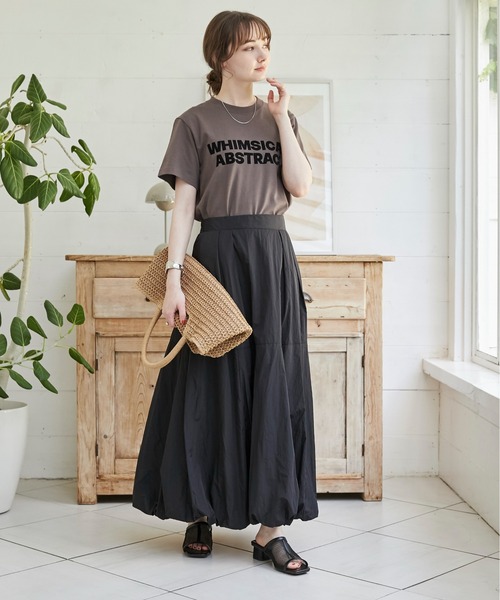 ANGIE スカート タフタ バルーン スカート : ZOZOTOWN Yahoo!店 - 通販