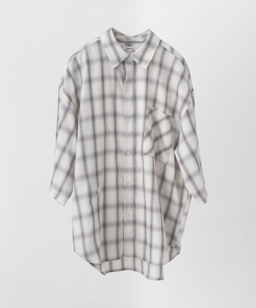 シャツ IONSEOUL OL CHECK SHIRT ヴィンアンドエイジ ヴィン＆エイジ TYPE VSL5 オンブレ