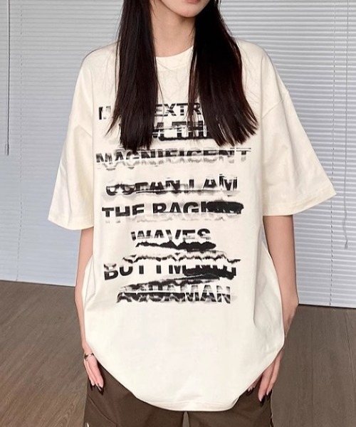 GEMEDA tシャツ 文字プリントTシャツ レディース : ZOZOTOWN