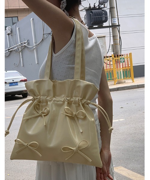 FREE STYLISTS ショルダーバッグ バッグ Y2K リボン フェイク