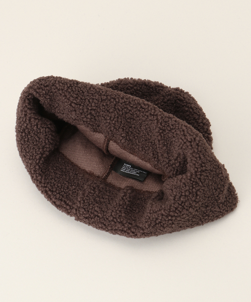帽子 \"AWESOME NEEDS \" bear knit cap AWESOME NEEDS ニット帽 ニットキャップ SUGARLOAF HAT_BROWN