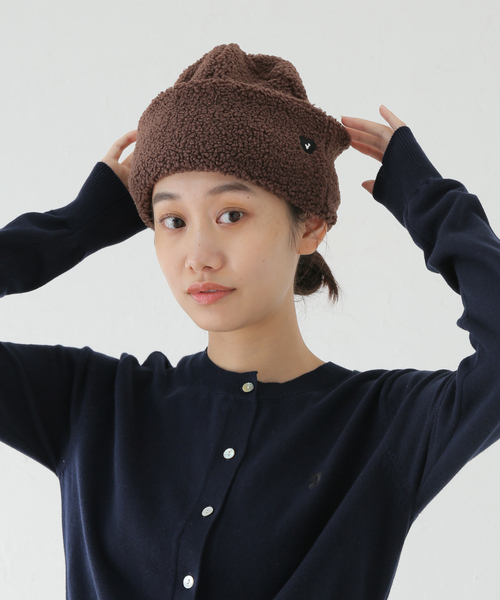AWESOME NEEDS ニット帽 ニットキャップ SUGARLOAF HAT_BROWN