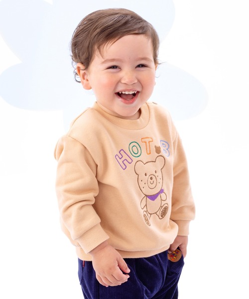 HOT BISCUITS トレーナー 「NEW Color Series」裏毛パイル素材 キッズ