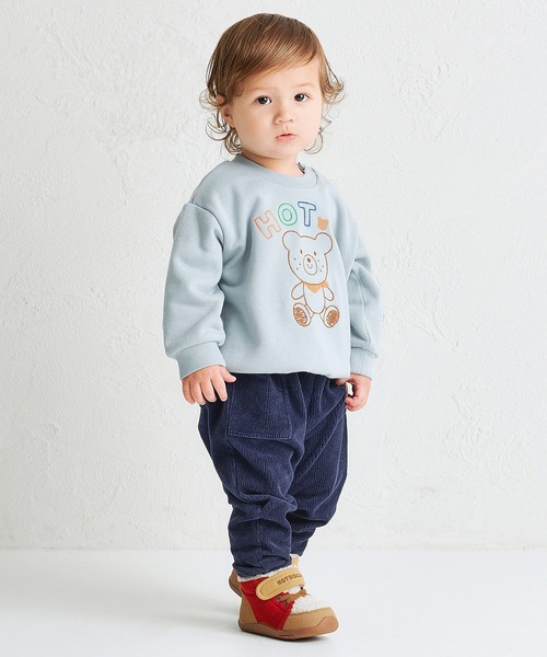 HOT BISCUITS トレーナー 「NEW Color Series」裏毛パイル素材 キッズ