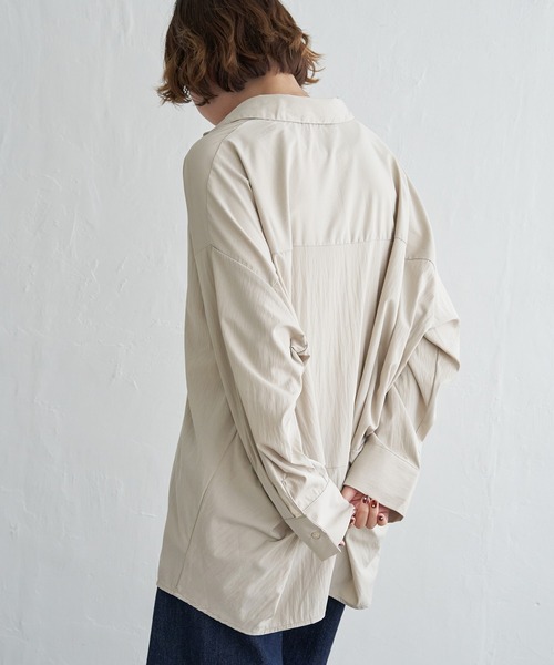 notch.（ファッション） ブラウス シャツ C/Nスキッパーシャツ
