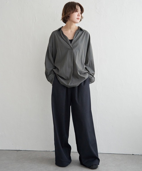 【美品】 ボールジィ 近年モデル カットワーク ブラウス シャツ スキッパー セール】 【接触冷感・吸水速乾・UVカット】サラキレイ