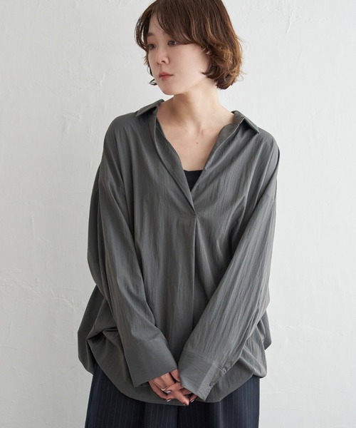 【美品】 ボールジィ 近年モデル カットワーク ブラウス シャツ スキッパー 120215721102335.01.-_1.jpg
