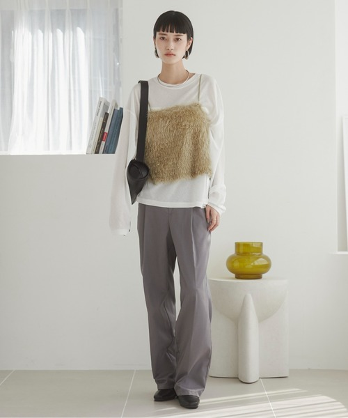 ANGIE キャミソール ラメフリンジビスチェ : ZOZOTOWN Yahoo!店