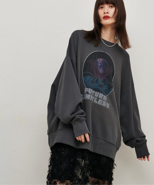 LARUTA（ラルータ） tシャツ Tシャツ 「LARUTA」FUTURE LIMITLESS 裏毛 