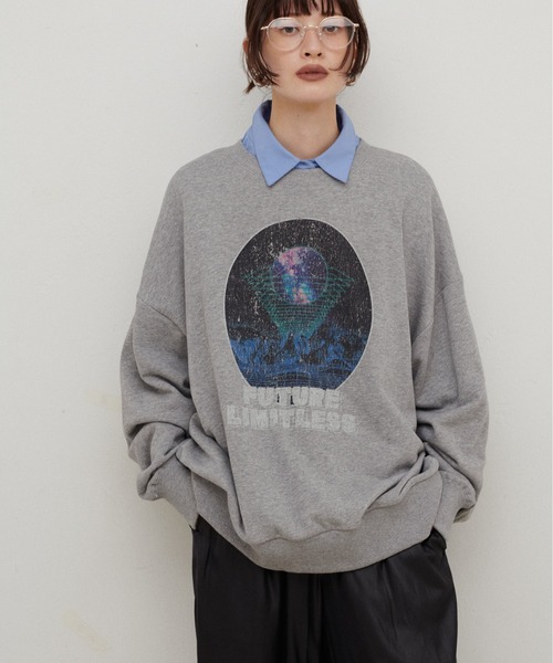 LARUTA（ラルータ） tシャツ Tシャツ 「LARUTA」FUTURE LIMITLESS 裏毛 