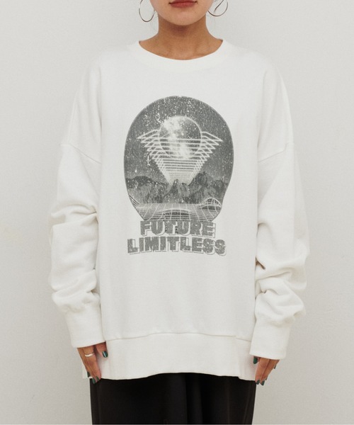LARUTA（ラルータ） tシャツ Tシャツ 「LARUTA」FUTURE LIMITLESS 裏毛 