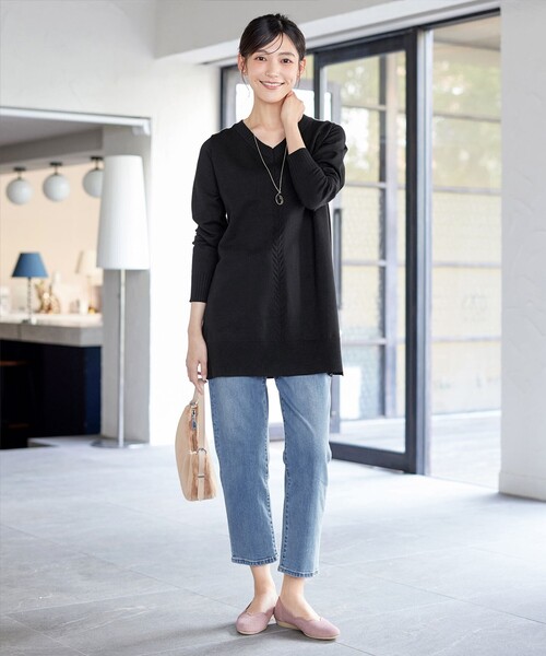 Tiaclasse ニット セーター 「安田美沙子さん着用・選べる2type」もち