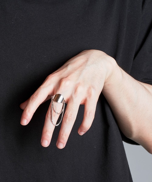 NO ID. 指輪 リング スイングチェーンリング メンズ : ZOZOTOWN Yahoo