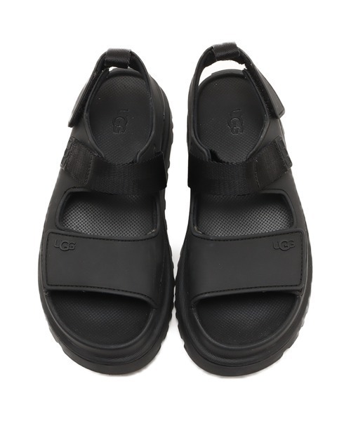 特価商品  UGG Australia ブラック 24cm フラットサンダル 「UGG」 靴