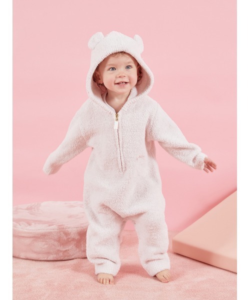 ジェラートピケ　ベアジャガード babyロンパース　ベビー 赤ちゃん　くま　70 gelato pique（ジェラートピケ） ベビー服 ロンパース 「限定カラー