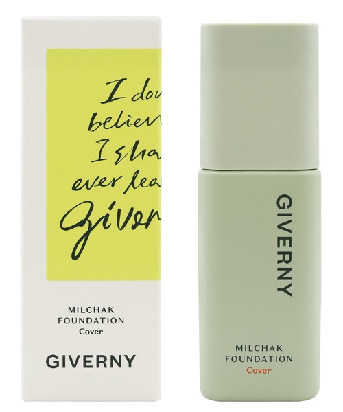 1点のみ 新品未開封 ムンビン giverny ジベルニー 化粧品 ファンデーション GIVERNY（ジヴェルニー） 密着カバー