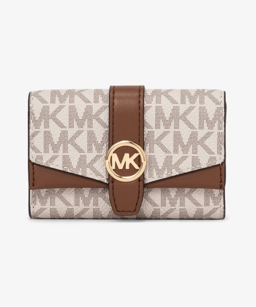 GREENWICH フラップ キーケース スモール - MKシグネチャー 公式アウトレット】【日本限定】GREENWICH フラップ キーケース