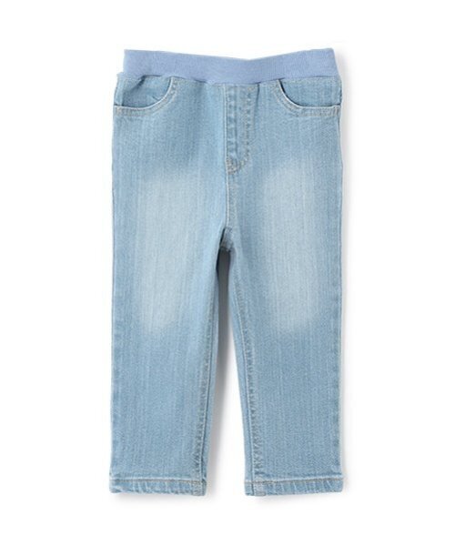 パンツ 「オーガニック」デニムストレートパンツ(キッズサイズ) キッズ 子供服 女の子 | petit main | 12