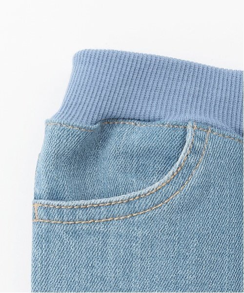 パンツ 「オーガニック」デニムストレートパンツ(キッズサイズ) キッズ 子供服 女の子 | petit main | 16