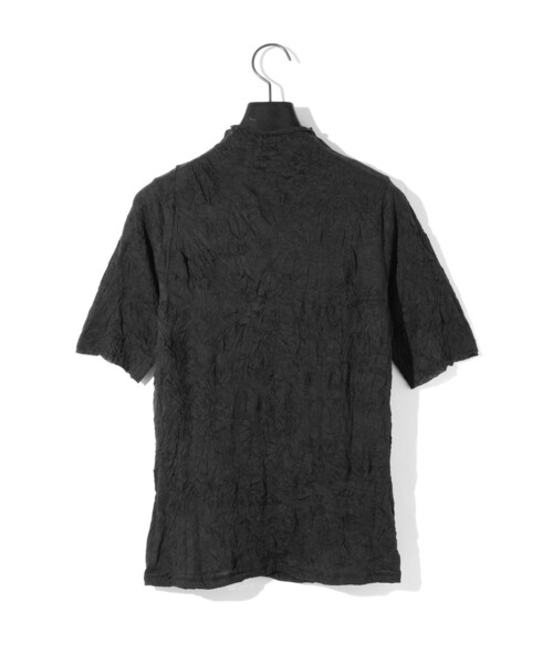 tシャツ MIDIUMISOLID for Ladies シースルーハイネックハーフスリーブインナー レディース MIDIUMISOLID tシャツ for Ladies シースルーハイネックハーフ