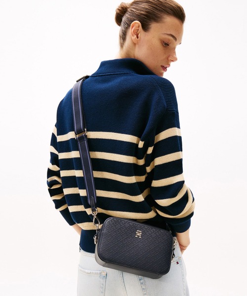 トミーウエストポーチ TOMMY HILFIGER ウエストポーチ ナイロンリポーターバッグ