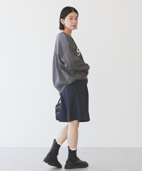 センタープレスハーフパンツ ブラック M セール】センタープレスハーフパンツ（その他パンツ