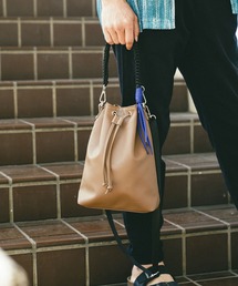 ショルダーバッグ アミコミハンドルPU巾着バッグ（ユニセックス） メンズ レディース｜ZOZOTOWN Yahoo!店