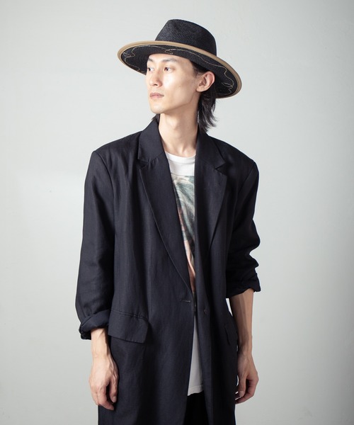 INDIETRO ASSOCIATION 帽子 ハット Long Brim Hat / ロングブリム