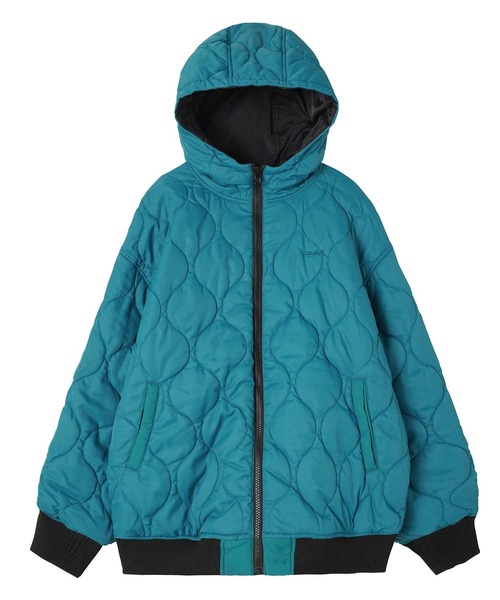 X-girl（エックスガール）の「REVERSIBLE QUILTED JACKET