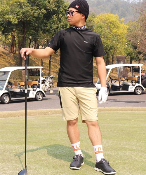 tシャツ (RM)「LUXE/R GOLF」COOL ＆ DRY ストレッチ スムース ロゴ