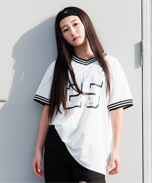 algy tシャツ ナンバリングBIG半袖T キッズ 子供服 女の子