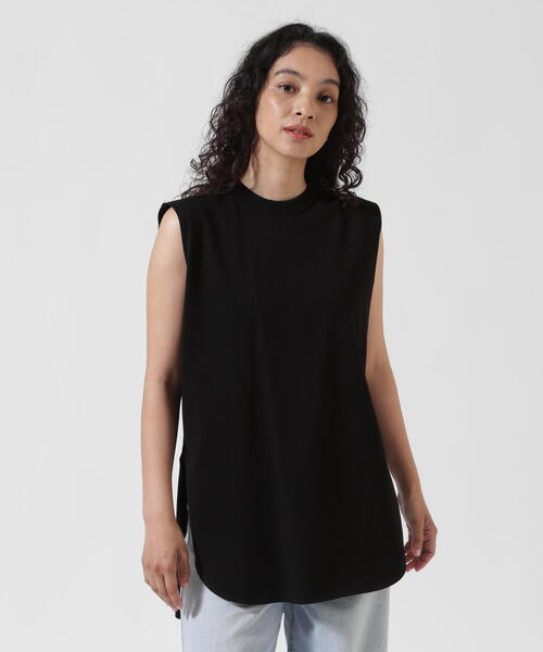 ATON エイトン　Tシャツチュニック ATON tシャツ (エイトン) 12/- AIR SPININNG | ROUND HEM
