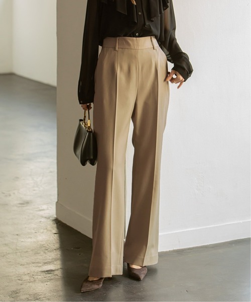「NOBLE」 パンツ 36 ベージュ レディース_画像8