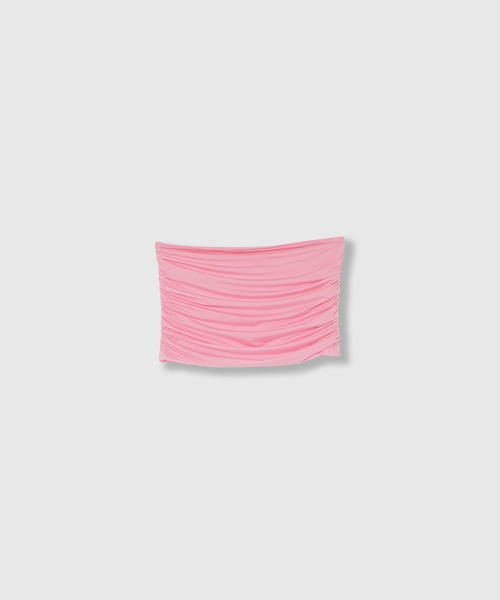 THINGS THAT MATTER SHEER JERSEY SHIRTS WITH BARE TOP