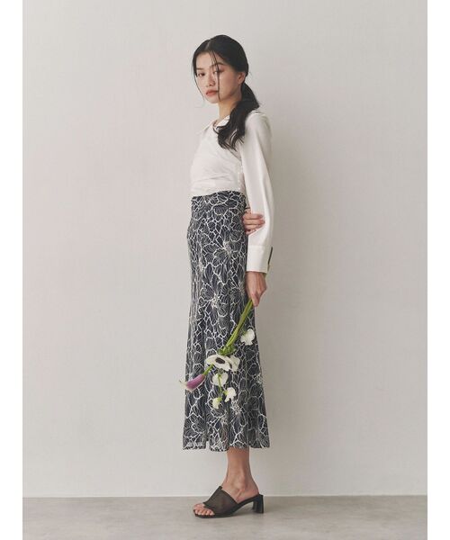 TONAL（トーナル） ブラウス シャツ スキッパータックカシュクール