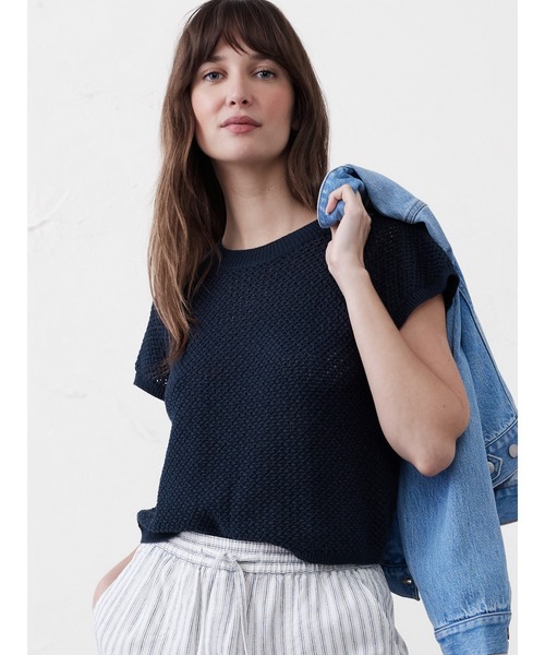 ニット セーター BANANA REPUBLIC FACTORY STORE　　オープンステッチセーター レディース