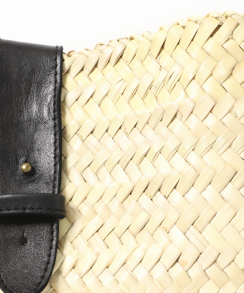 KECH かごバッグ 中型 ナチュラル Spick＆Span かごバッグ カゴバッグ KECH LeS ESSENTIELS/ケ