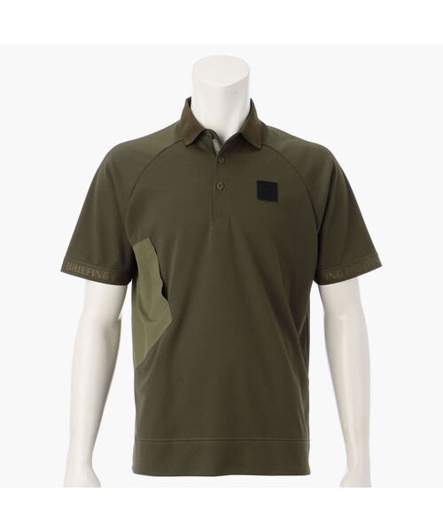BRIEFING GOLF ポロシャツ Lサイズ グレーベージュつ - メルカリ