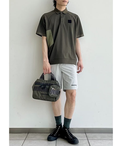 BRIEFING ブリーフィングゴルフ 迷彩柄ポロシャツ Lサイズ BRIEFING ポロシャツ 「BRIEFING GOLF/ブリーフィングゴルフ