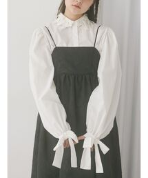 ブラウス シャツ リボンワッペンブラウス レディース｜ZOZOTOWN Yahoo!店