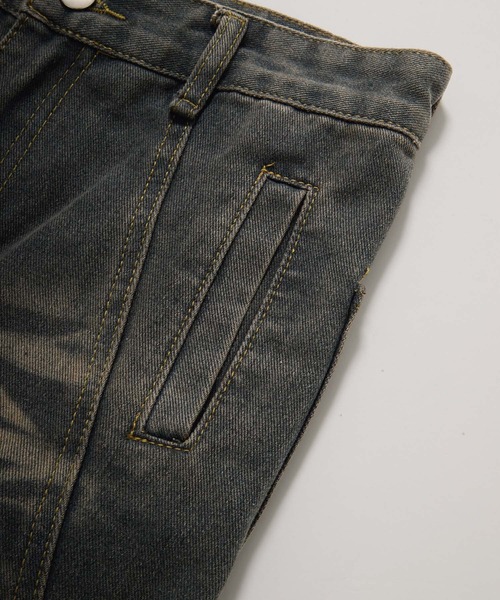 NuNuNa ジーンズ デニム デニムパンツ 「NuNuNa」ヴィンテージ加工