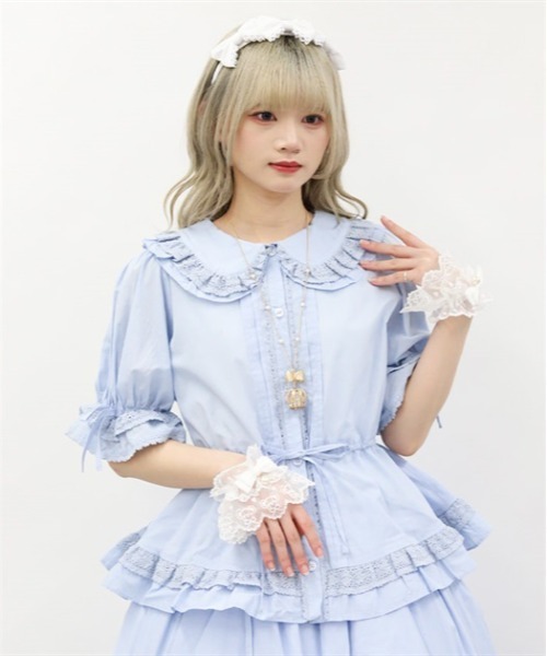 Chalmiere ブラウス シャツ クラシックコットンブラウス