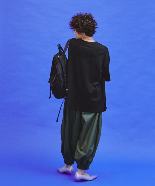 manana suerte パンツ ボリュームサーカスパンツ レディース