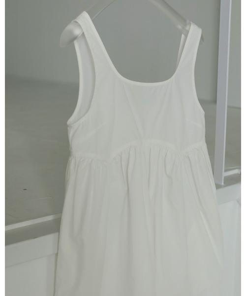 anuke サロペット オーバーオール Cotton Gather Combinaison
