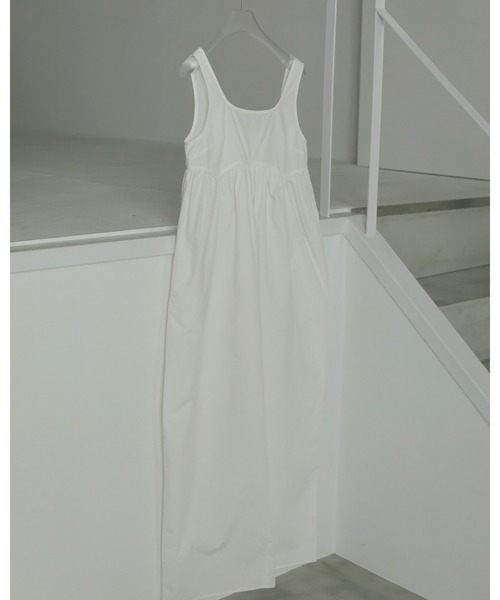 anuke サロペット オーバーオール Cotton Gather Combinaison