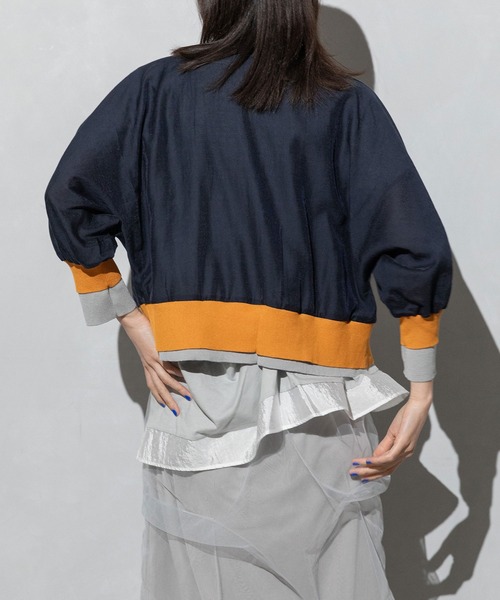 「MARECHAL TERRE」 カーディガン MEDIUM ライトグレー レディース_画像4